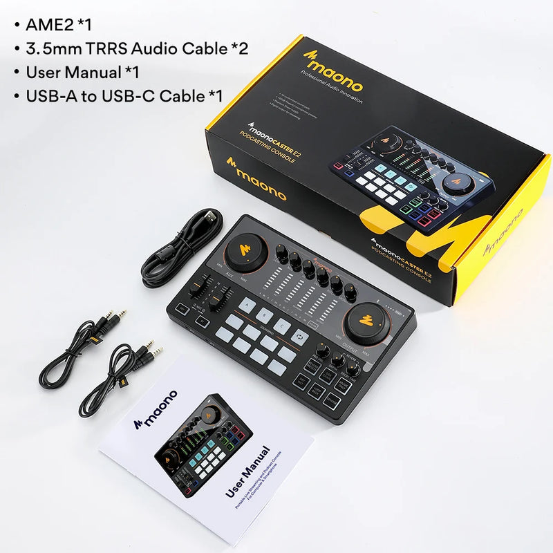 Maono AME2 All-in-One Podcast Studio