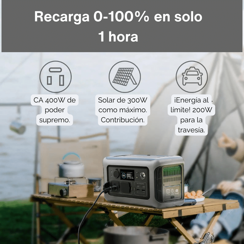 Central eléctrica portátil ALLPOWERS R600