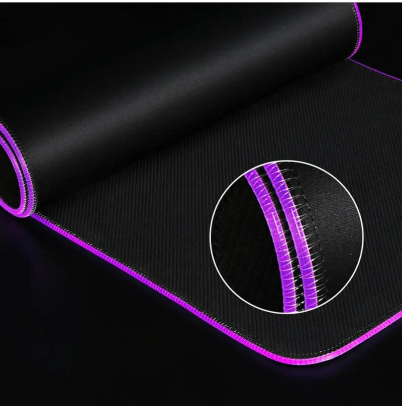 Dragon Glow XXL: LED-Backlit Gaming Mouse Pad