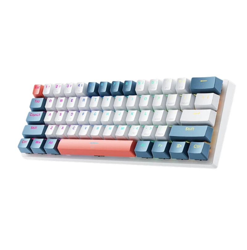 Machenike K500-B61: teclado compacto para juegos RGB de 61 teclas