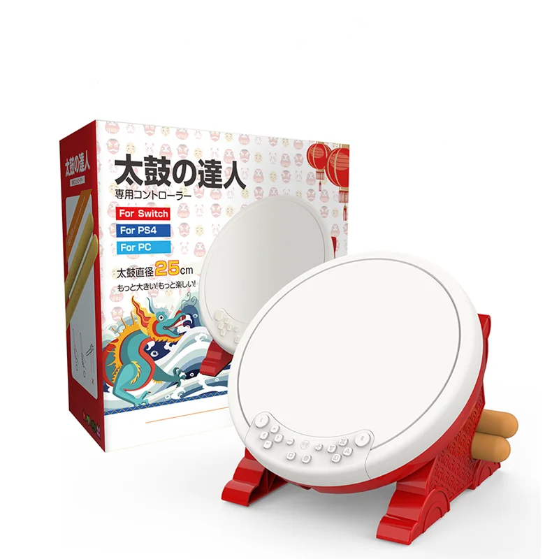 Rhythm Revolution: IINE Taiko Drum Master for Nintendo Switch & Lite/OLED - Vibe Gadget