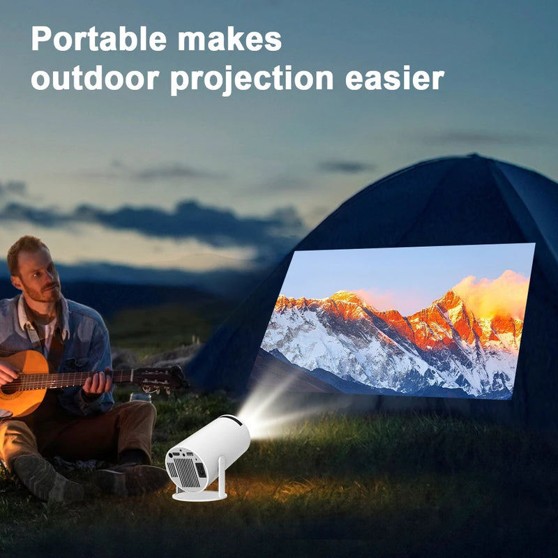 Transpeed 4K Android 11 Projector: Dual Wifi6, 200 ANSI