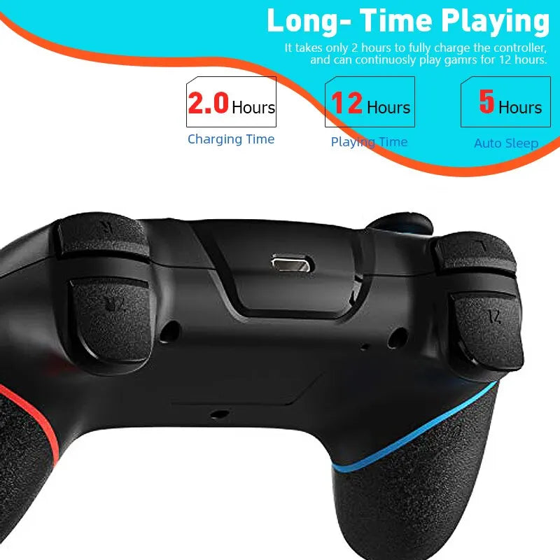 DATA FROG Wireless Gamepad: Nintendo Switch & PC Compatible