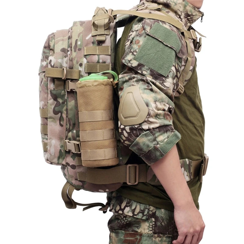 Tactical Molle Water Bottle Pouch - Outdoor & Hiking Ready - Vibe Gadget