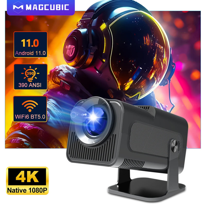 Magcubic 4K Android 11 Projector - Native 1080P