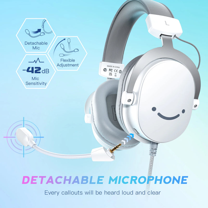 Auriculares para juegos USB FIFINE H9W