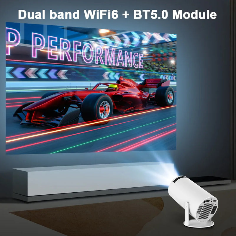 Proyector Transpeed 4K Android 11: Doble Wifi6, 200 ANSI