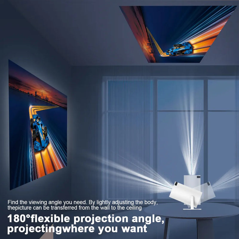 Transpeed 4K Android 11 Projector: Dual Wifi6, 200 ANSI - Vibe Gadget