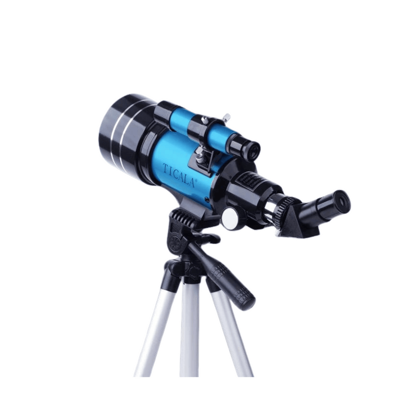 Telescopio de viaje TICALA 150X: control remoto inalámbrico